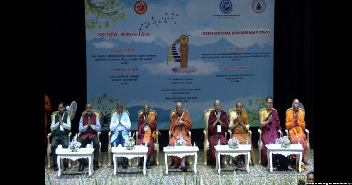 Int'l Buddhist Confederation marks Abhidhamma Divas at Gautam Buddha University